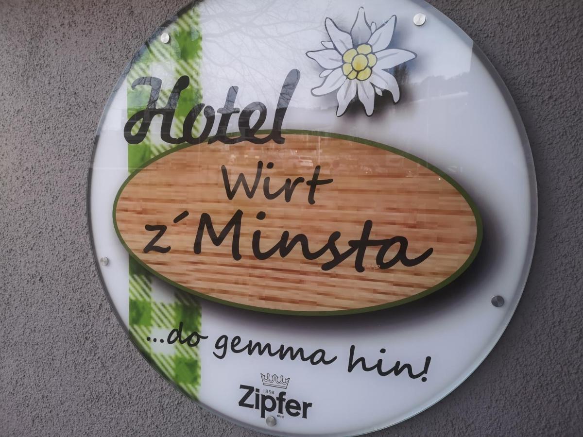 אלטמונסטר Hotel Wirt Z'Minsta מראה חיצוני תמונה